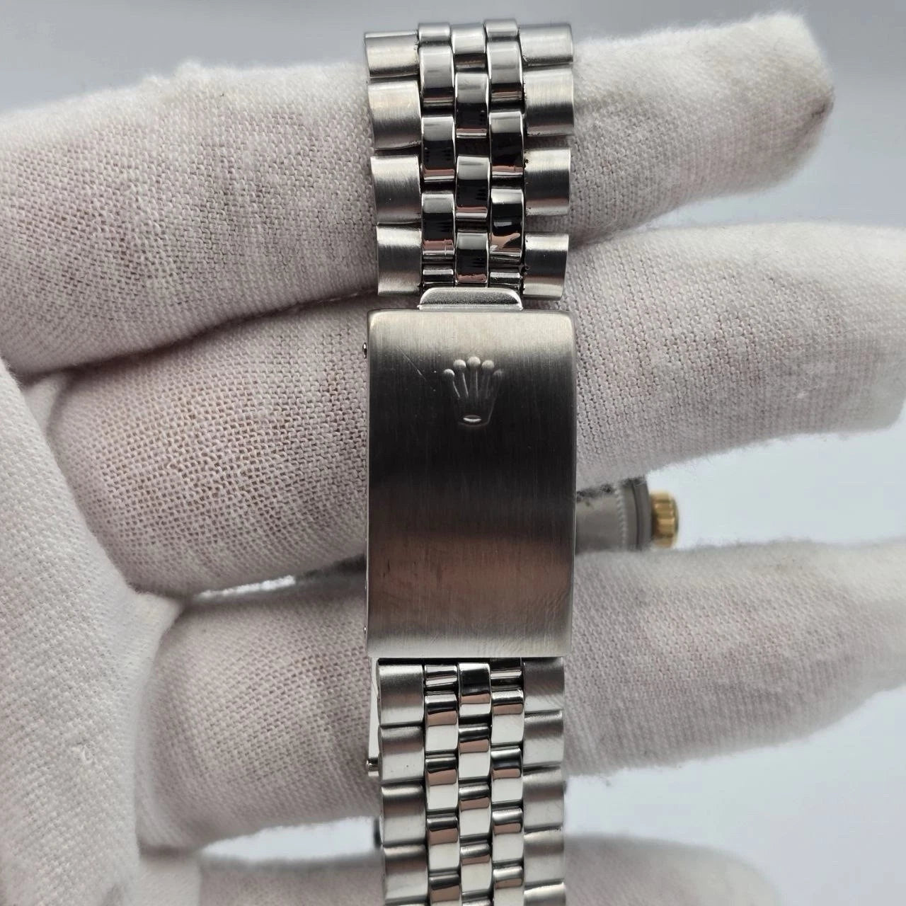 Rolex Datejust 1601 Stainless Steel Champagne Dial Jubilee 36mm Watch