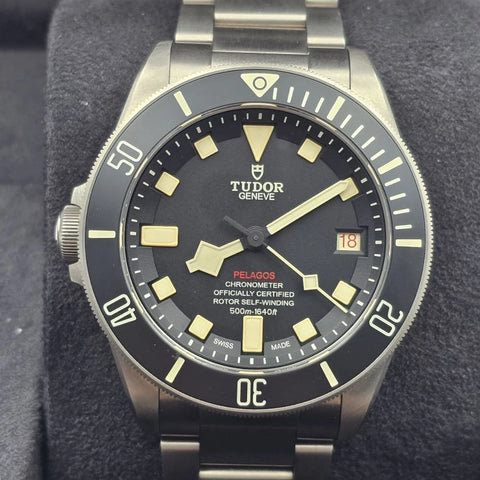 PAPERS 2021 Tudor Pelagos LHD 25610TNL 42mm Black Dial Titanium BOX