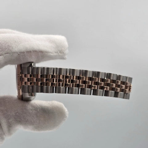 PAPERS 2006 Rolex Lady-Datejust 179171 18K Rose Gold Pink Computer Diamond Dial