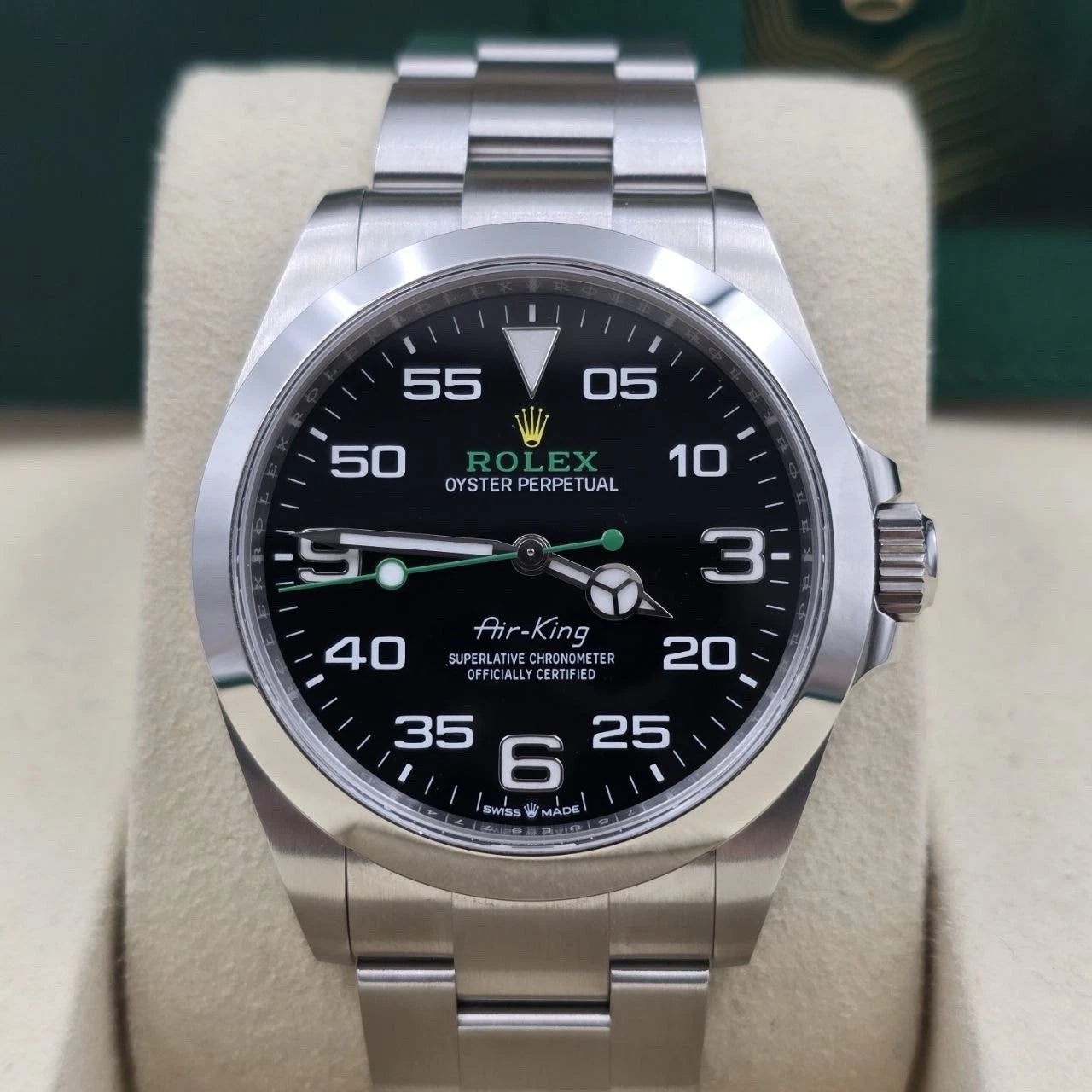 NEW 2026 Rolex Air-King 40mm 126900 Stainless Steel Black Dial