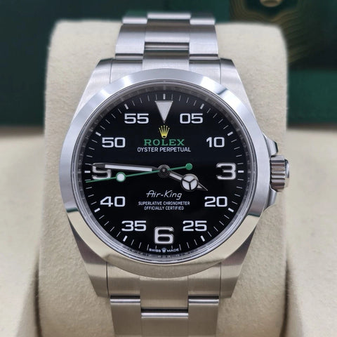 NEW 2026 Rolex Air-King 40mm 126900 Stainless Steel Black Dial