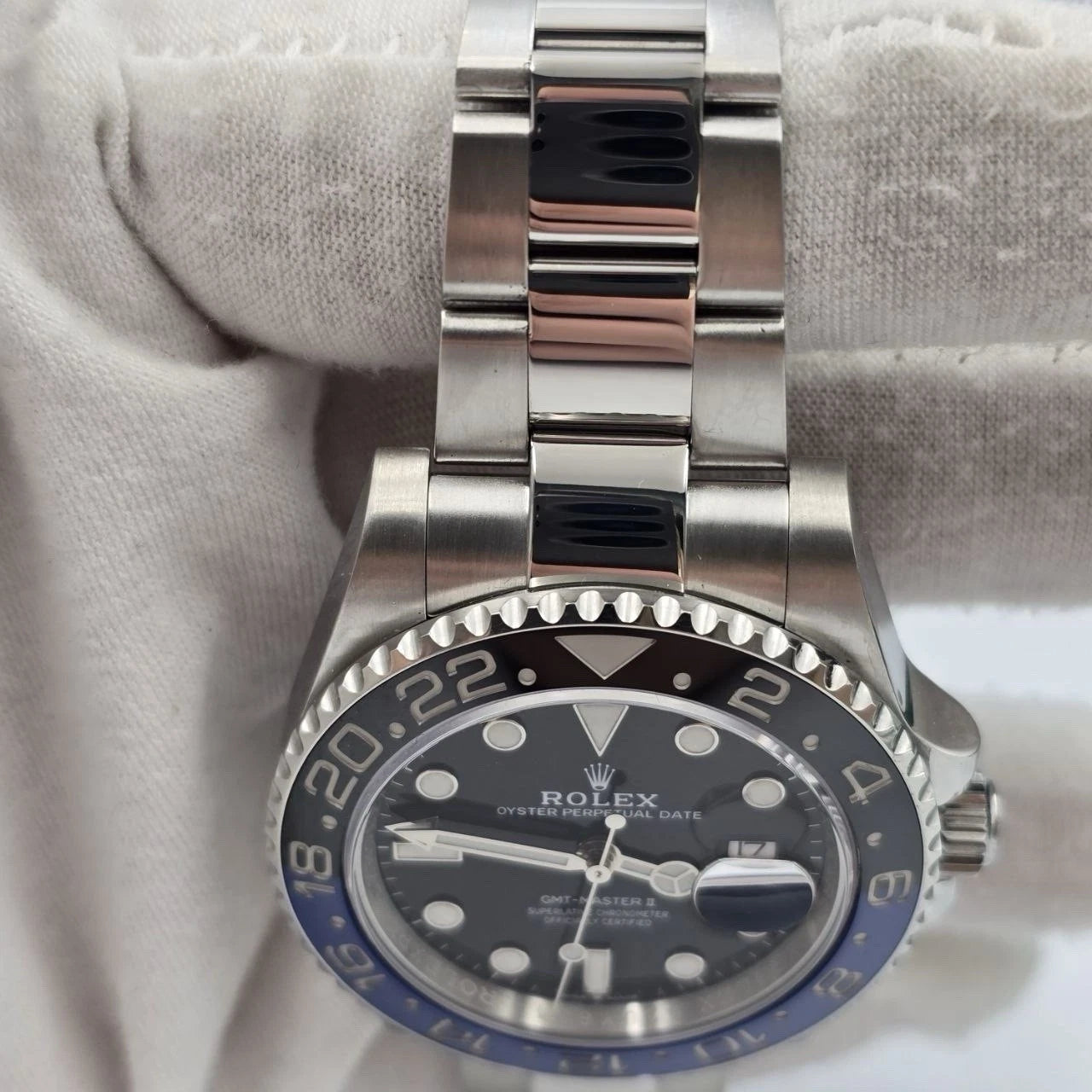 Rolex GMT-Master II Batman 126710BLNR Steel Oyster Bracelet
