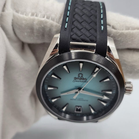 NEW 2026 OMEGA Seamaster Aqua Terra 41mm Turquoise Watch 220.32.41.21.03.001