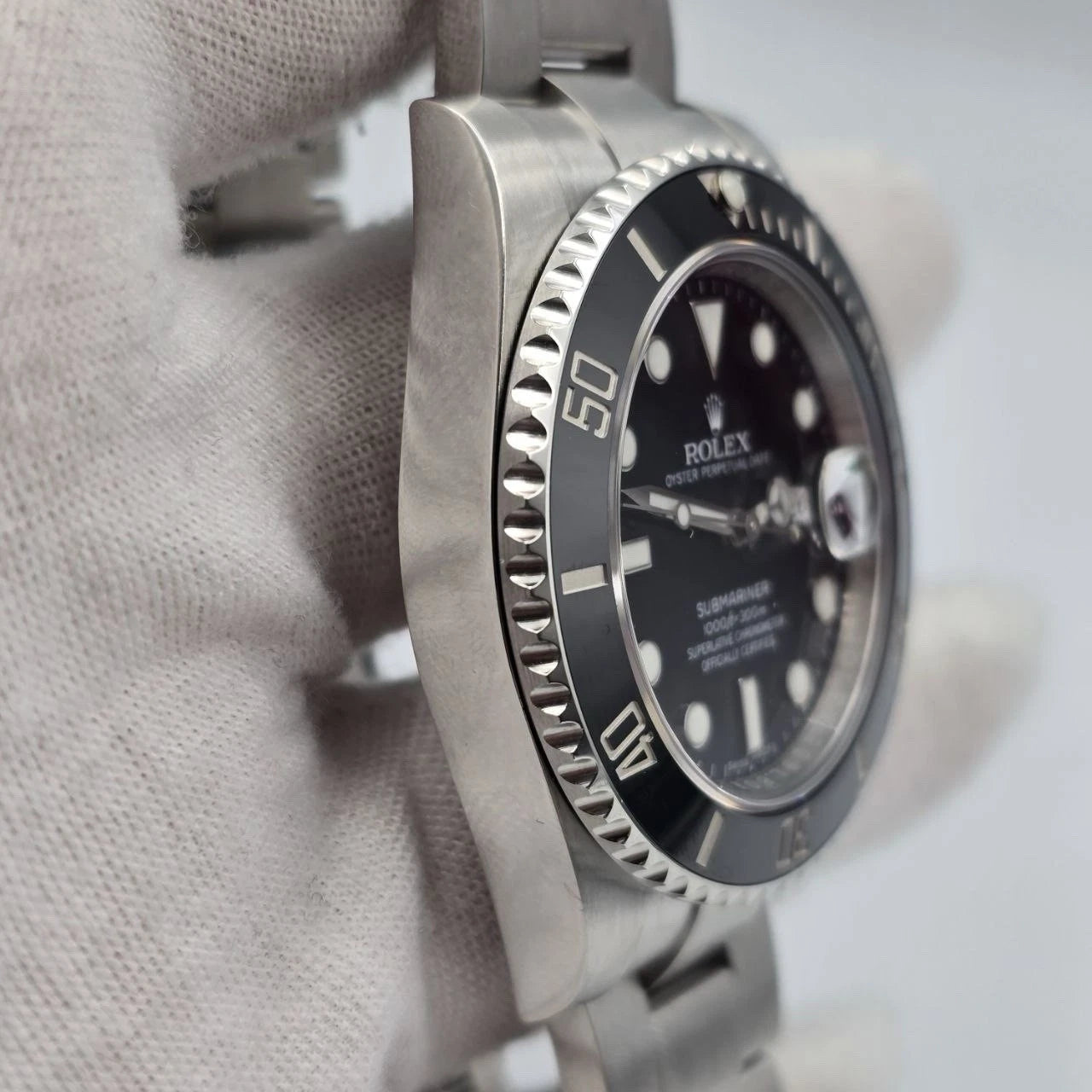 2017 PAPERS Rolex Submariner Date 116610LN Steel Black Ceramic 40mm Watch BOX