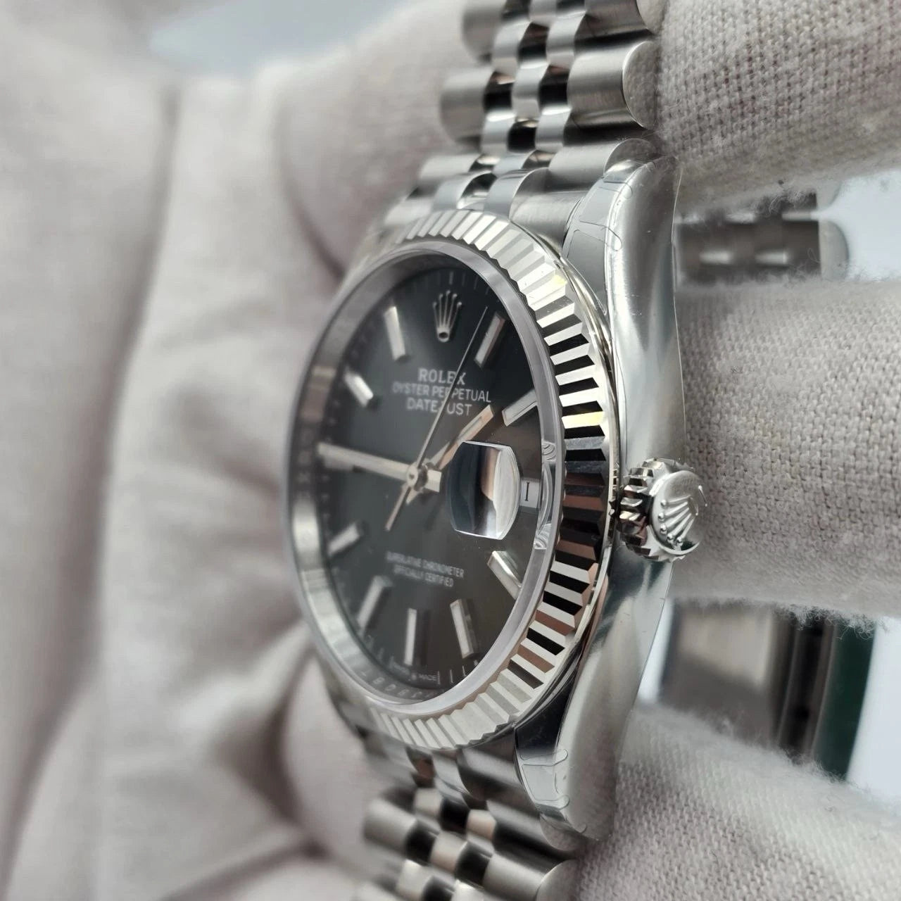 NEW 2026 Rolex Datejust 36mm 126234 Mint Green Dial Fluted Jubilee UNWORN