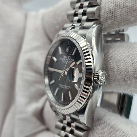 NEW 2026 Rolex Datejust 36mm 126234 Mint Green Dial Fluted Jubilee UNWORN