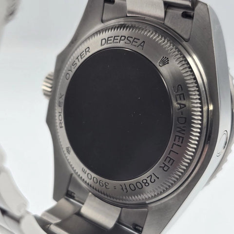 2020 PAPERS Rolex Sea-Dweller Deepsea Black 44mm Stainless Ceramic 126660 BOX