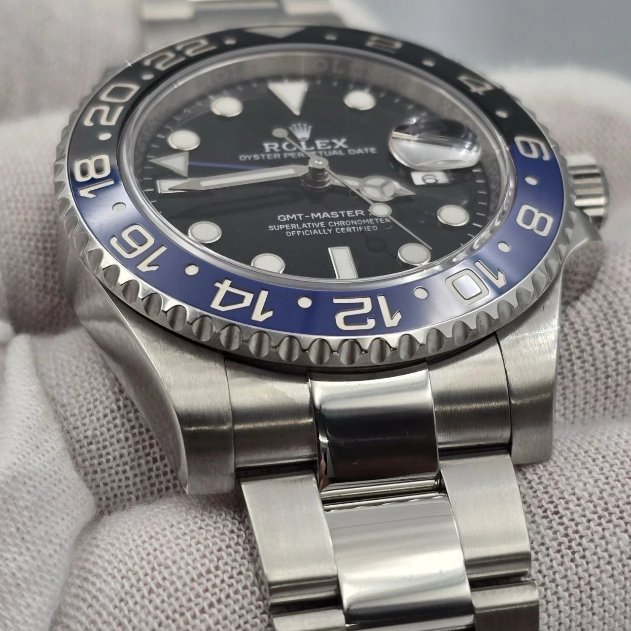 MINT 2016 PAPERS Rolex GMT Master II 116710BLNR Steel Ceramic Batman Watch BOX