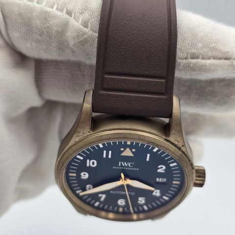 2020 PAPERS IWC Pilot's Watch Spitfire Bronze Automatic Watch IW326802 39mm BOX