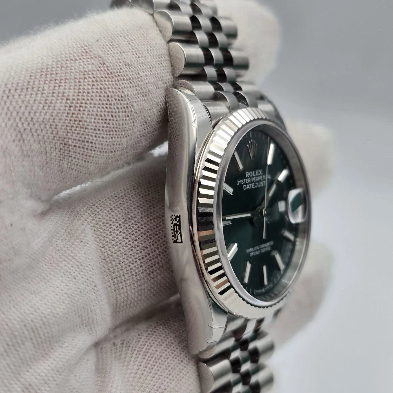 NEW 2026 Rolex Datejust 36mm 126234 Mint Green Dial Fluted Jubilee UNWORN