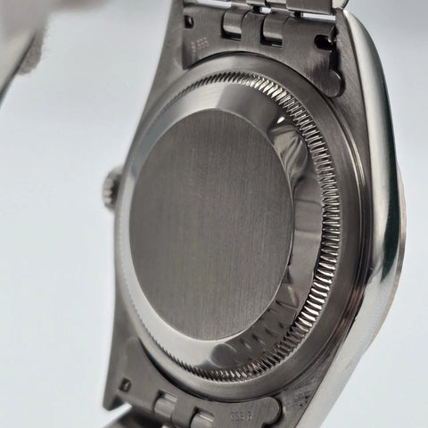 2005 Rolex Datejust Silver Dial Stainless Steel Jubilee 16234 36mm Watch