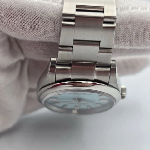 PAPERS 2024 Rolex Oyster Perpetual 36mm 126000 Tiffany Turquoise Dial BOX