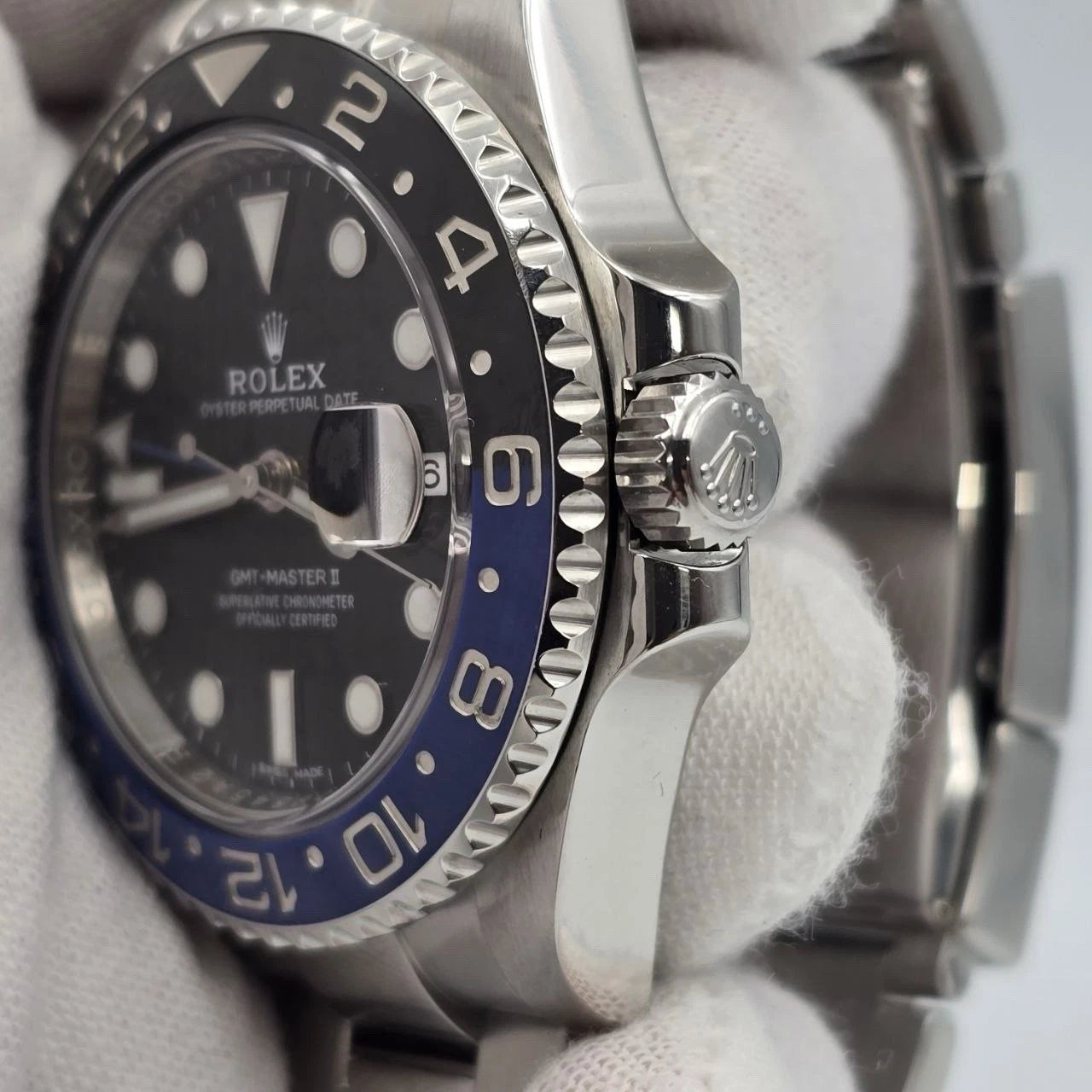 MINT 2016 PAPERS Rolex GMT Master II 116710BLNR Steel Ceramic Batman Watch BOX