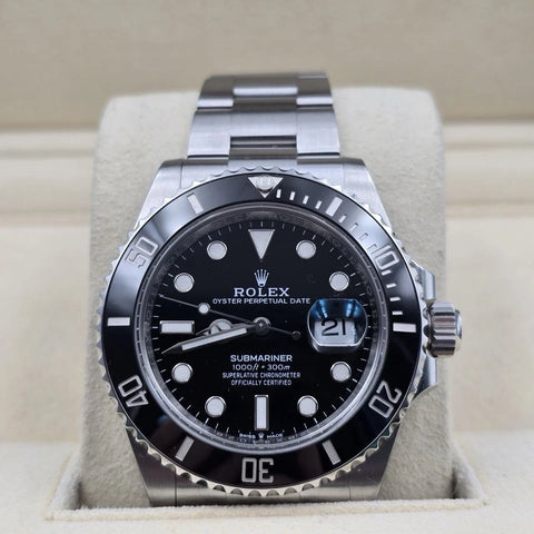 2020 PAPERS Rolex Submariner Date 41mm Black Ceramic 126610LN Watch BOX