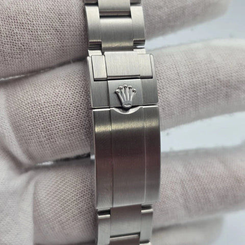MINT 2025 PAPERS Rolex Explorer Black Dial Stainless Steel 36mm Watch 124270 BOX