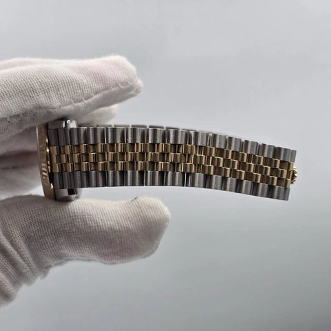 PAPERS 2023 Rolex Datejust 31mm Silver Diamond Dial Two Tone Jubilee 278273 BOX