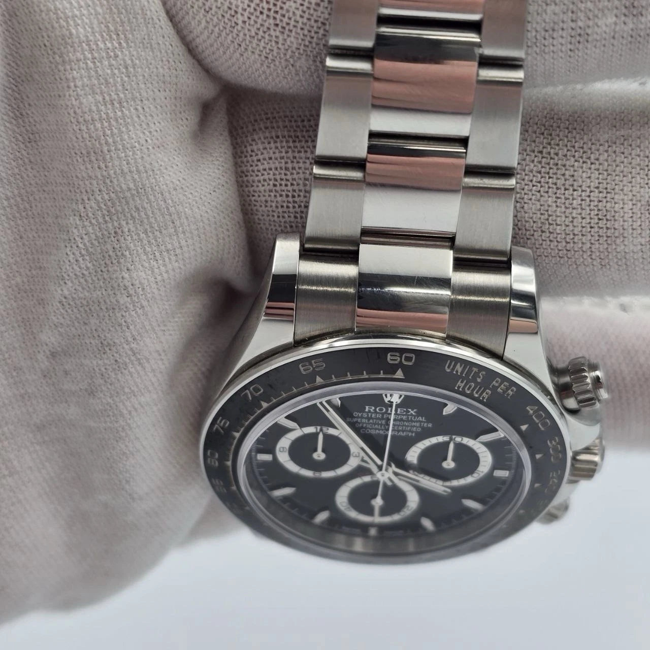PAPERS 2024 Rolex Daytona Cosmograph Steel Black Ceramic 40mm 126500LN BOX