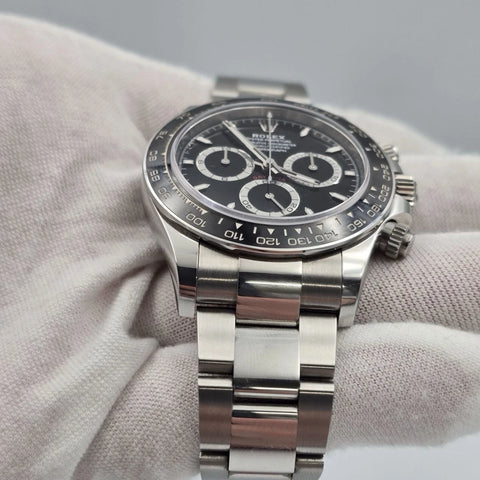 PAPERS 2024 Rolex Daytona Cosmograph Steel Black Ceramic 40mm 126500LN BOX