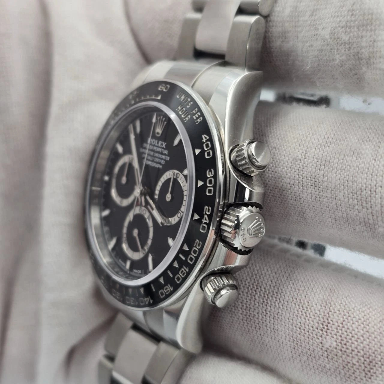 PAPERS 2024 Rolex Daytona Cosmograph Steel Black Ceramic 40mm 126500LN BOX