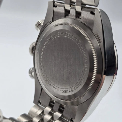 NEW 2025 Tudor Black Bay Chronograph Tiffany Flamingo Blue Turquoise M79360N