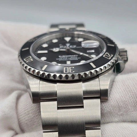 PAPERS 2024 Rolex Submariner Date 41mm Black Ceramic 126610LN Watch BOX