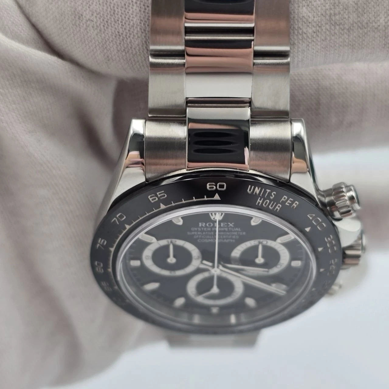 2023 PAPERS Rolex Daytona 116500LN Black Dial Ceramic 40mm Steel Watch BOX