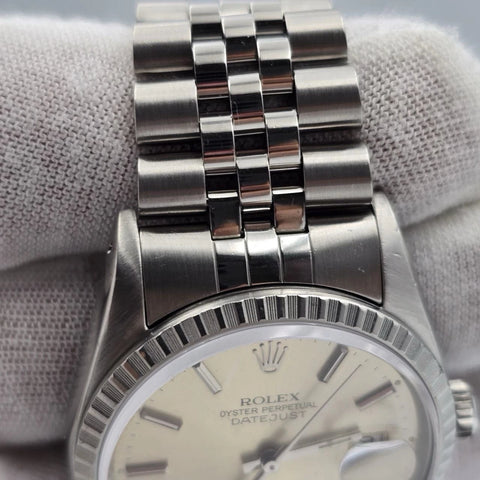 2023 RSC Rolex Datejust Steel Automatic 36mm Silver Dial Jubilee Watch 16220