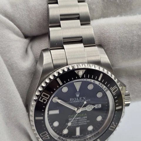 PAPERS 2015 Rolex Sea-Dweller Deepsea James Cameron Blue 116660 44mm Watch BOX