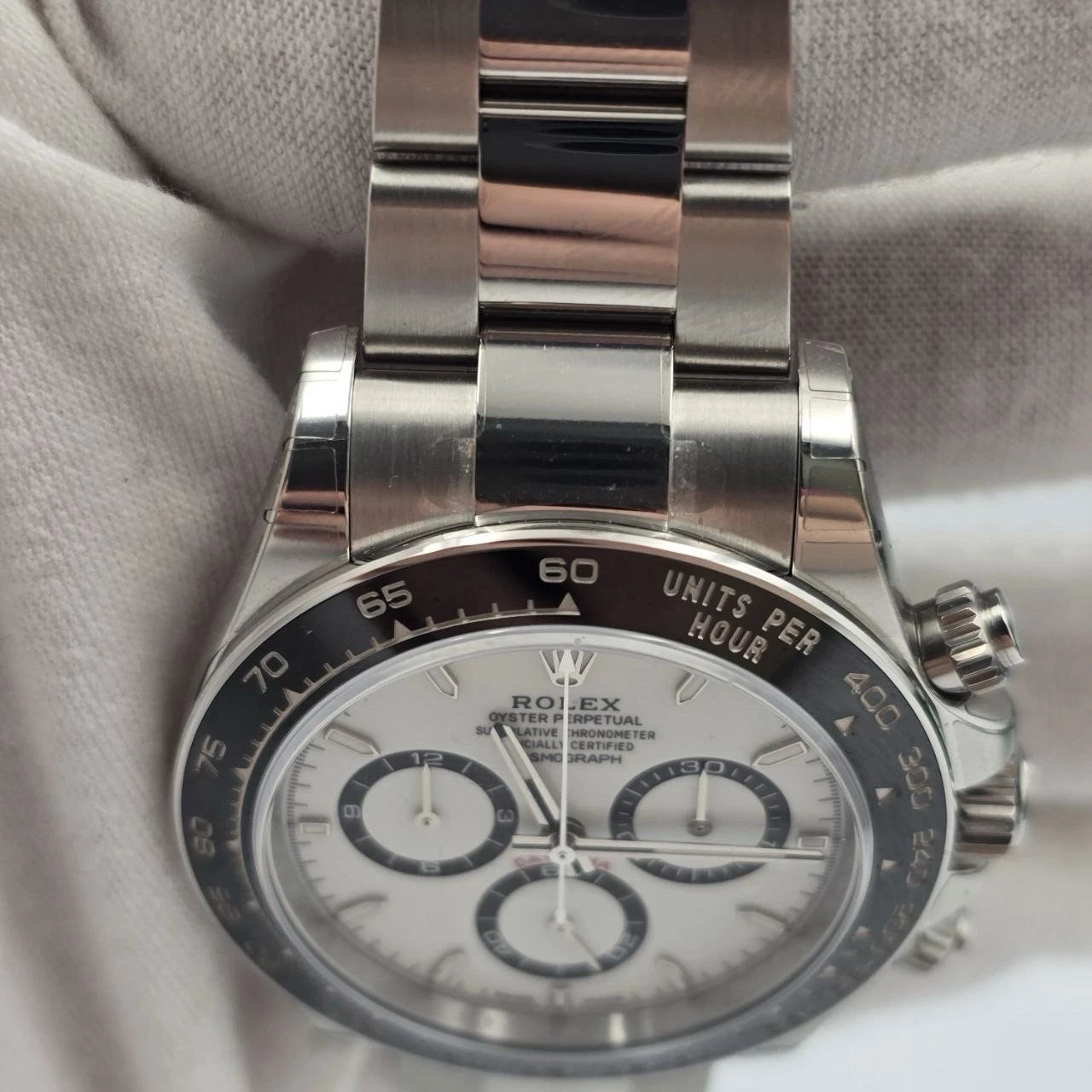 NEW 2026 STICKERED Rolex Cosmograph Daytona 40mm 126500LN Steel White Panda Dial
