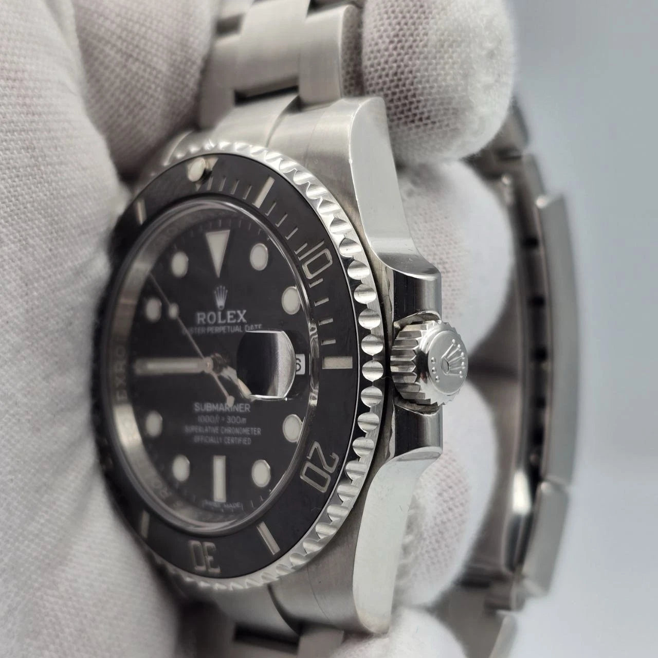 PAPERS 2017 Rolex Submariner Date 116610LN Steel Black Ceramic 40mm Watch BOX