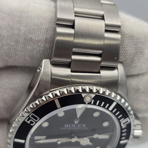 MINT Rolex Submariner No Date 14060M 2 Liner Black Dial 40mm Watch