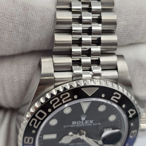 PAPERS MINT 2021 Rolex GMT-Master II 126710BLNR Batgirl Jubilee 40mm Watch BOX