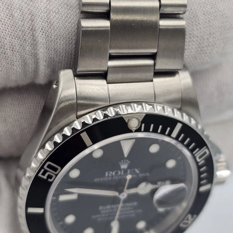 Rolex Submariner Date 16610 Black Dial Stainless Steel Oyster 40mm