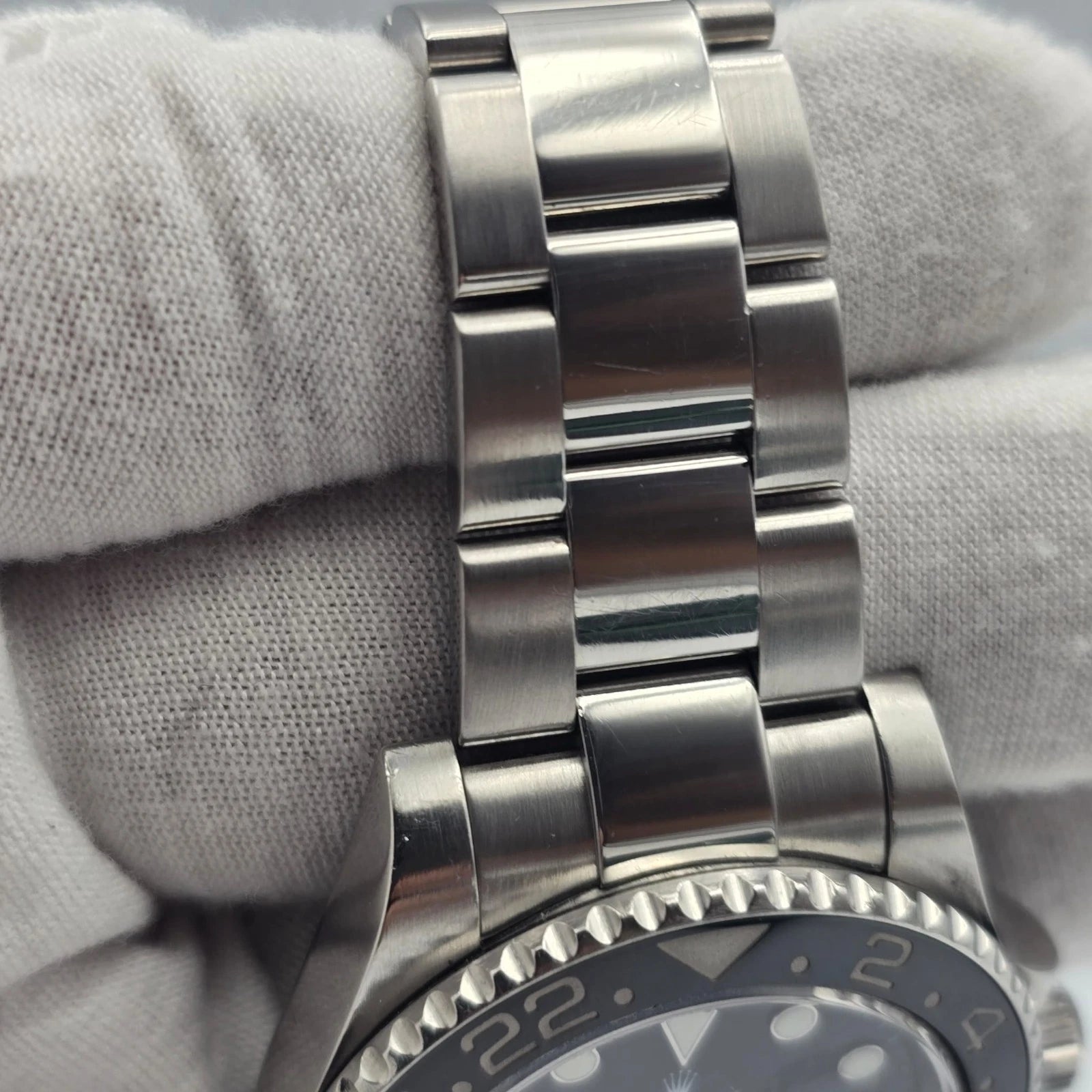 PAPERS 2009 Rolex GMT Master II 116710LN Steel Ceramic Black 40mm Watch BOX