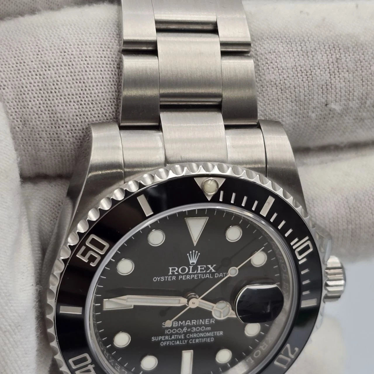 2017 PAPERS Rolex Submariner Date 116610LN Steel Black Ceramic 40mm Watch BOX