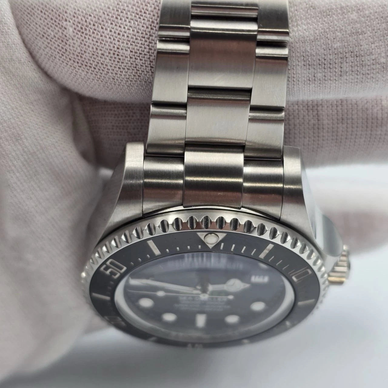 PAPERS 2019 Rolex Sea-Dweller Deepsea James Cameron Blue 126660 44mm Watch BOX