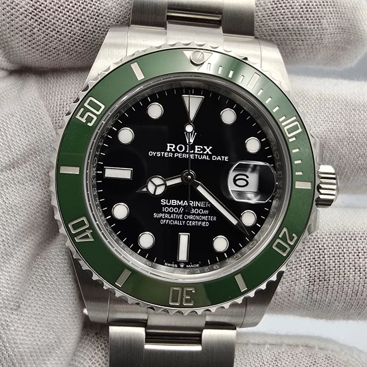 NEW 2025 Rolex Submariner Date Starbucks Green Bezel Black 41mm 126610LV UNWORN