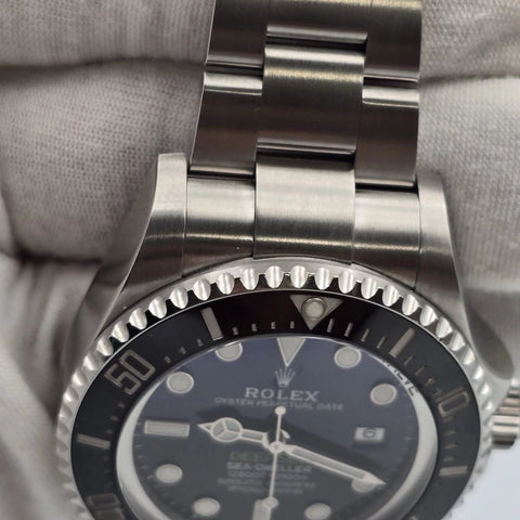 MINT Rolex Sea-Dweller Deepsea James Cameron Blue 126660 44mm Watch