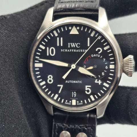 IWC Big Pilot IW500401 Automatic Stainless Steel Black Dial Men's Watch 46mm