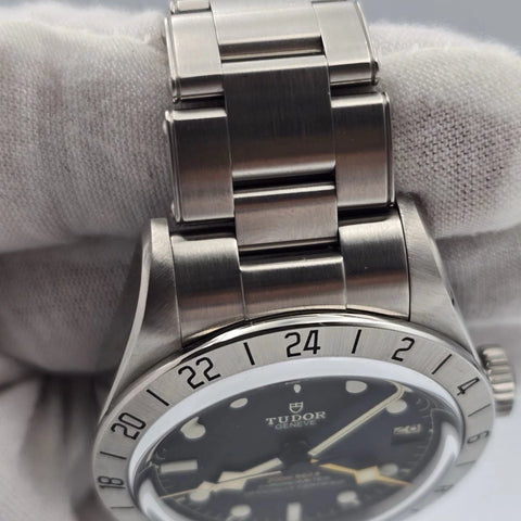 PAPERS 2024 Tudor Black Bay Pro 39MM Black Dial Stainless Steel Watch BOX 79470