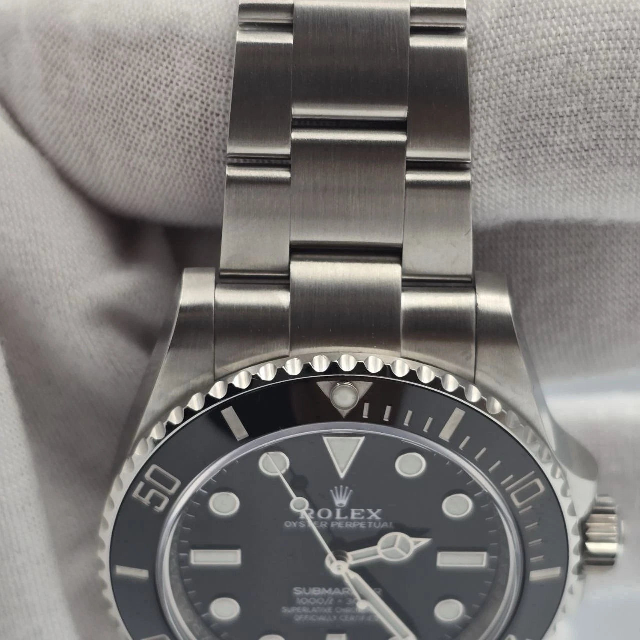 PAPERS 2023 MINT Rolex Submariner No Date Ceramic Steel 41mm 124060 BOX