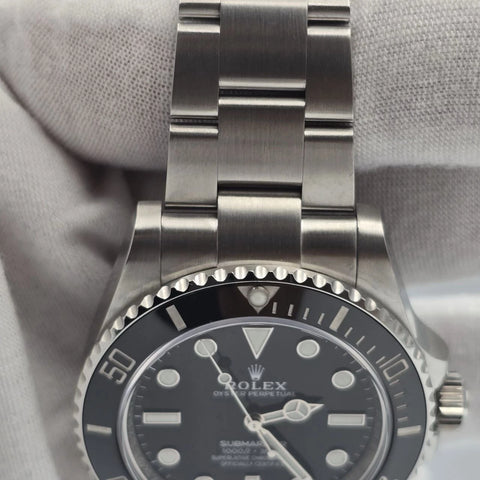 PAPERS 2023 MINT Rolex Submariner No Date Ceramic Steel 41mm 124060 BOX