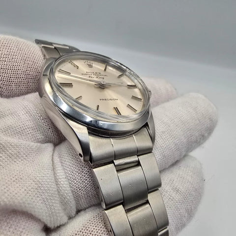 Rolex Air King Precision 5500 Steel Oyster Automatic 34mm Watch