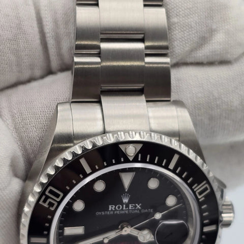 2024 MINT PAPERS Rolex Sea-Dweller Black Red Letters 43mm 126600 BOX