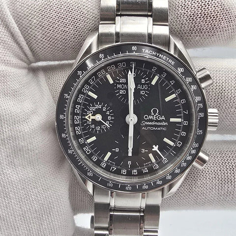 Omega Speedmaster Day Date 3520.50 Mark 40 Chronograph Automatic 39mm Watch B+P