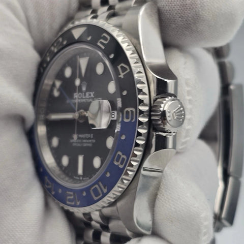 MINT PAPERS 2021 Rolex GMT-Master II BATGIRL Steel JUBILEE 40mm 126710BLNR BOX