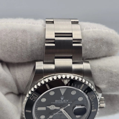 MINT NFC 2020 Rolex Submariner Date 116610LN Steel Black Ceramic 40mm Watch BOX