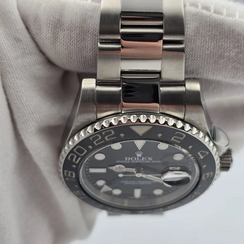 2015 Rolex GMT Master II 116710LN Stainless Steel Ceramic Black 40mm Watch