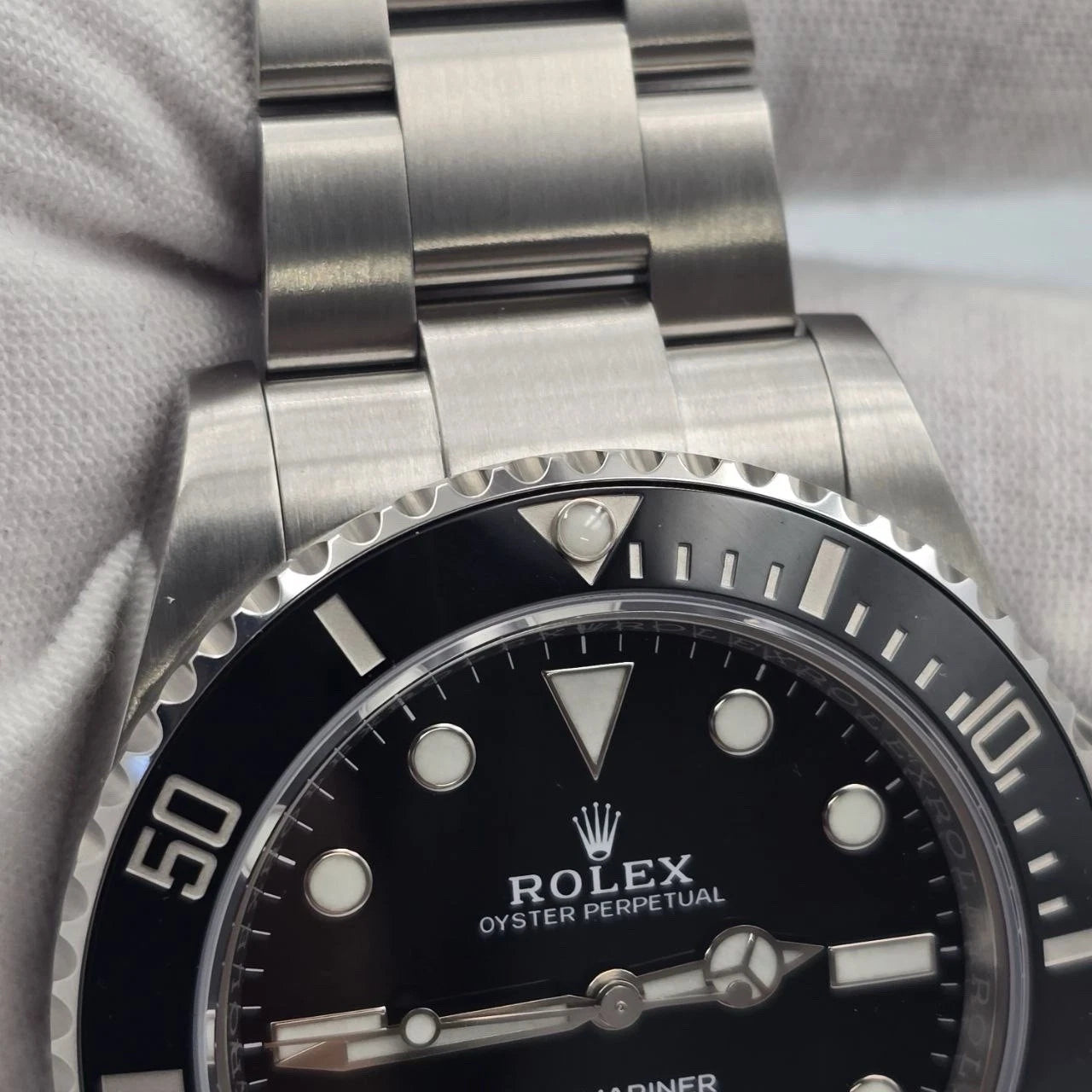 PAPERS 2022 Rolex Submariner No Date Ceramic Steel 41mm 124060 BOX
