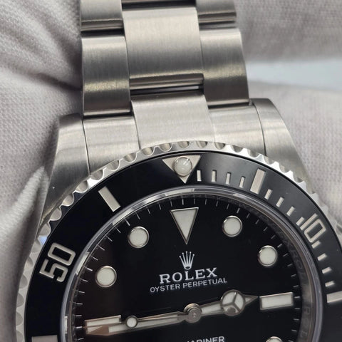 PAPERS 2022 Rolex Submariner No Date Ceramic Steel 41mm 124060 BOX